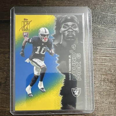 Topps 2025 Signature Class Dont'e Thornton Jr. Round Pick #181 Raiders RC
