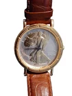 1945 Standing Liberty Solid Silver Coin Men's Quartz Watch Works Battery Needed