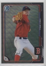 2015 Bowman Draft Chrome Asia Exclusive Black Wave Refractor Trey Ball #171 fm0