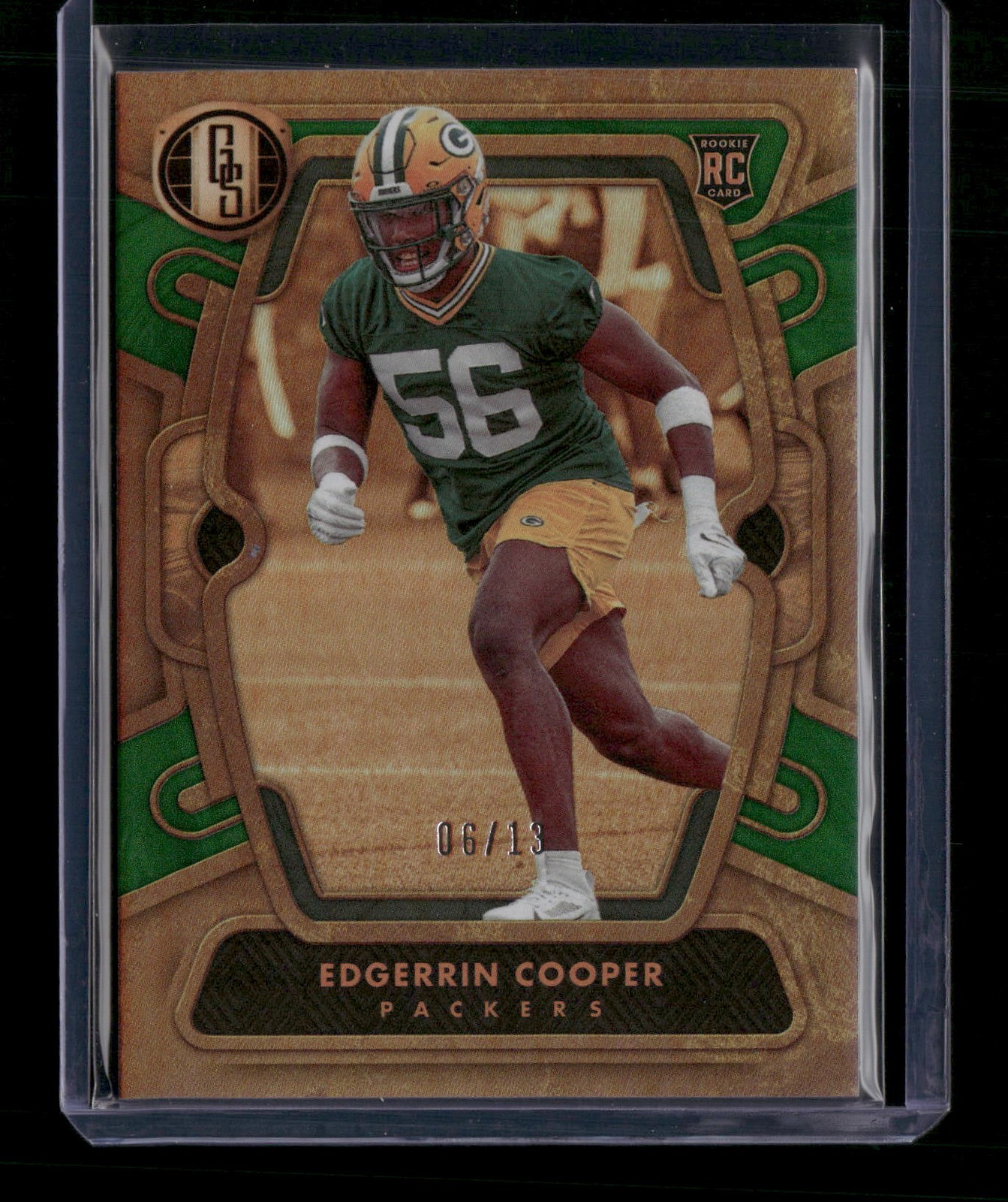 2024 Panini Gold Standard #137 Edgerrin Cooper Emerald RC 06/13 AB