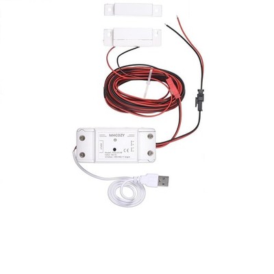 MHCOZY 5V WiFi Smar Garage Door Opener Remote Controller,Monitor White 