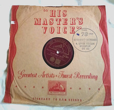 GLENN MILLER Falling Leaves / Beat Me Daddy 8 to A Bar UK HMV 78 record swing