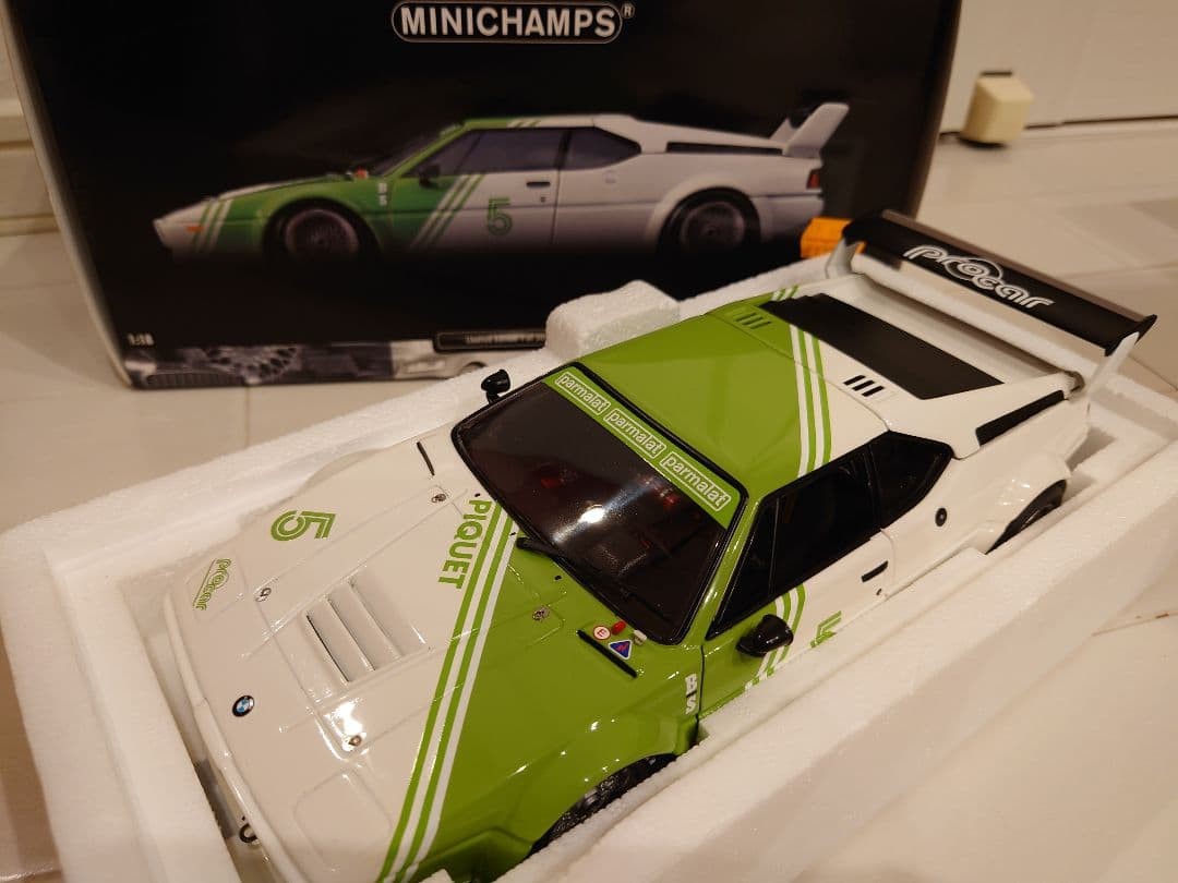 Minichamps BMW M1 Procar N.Piquet 1980 1/18 Model Car Limited Rare