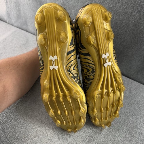 Under Armour Highlight LUX MC Fußballschuhe schwarz gold 1297953-007 Herren 14 - Bild 8 von 18
