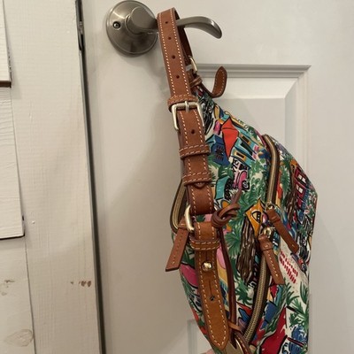 Dooney & Bourke Tropical Island Sandbar Shoulder Bag Limited  display picture 1