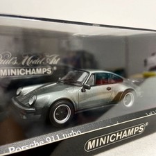 MINICHAMPS 1/43 PORSCHE 911 turbo 1977 930 el PMA Porsche Turbo Air-cooled Blue