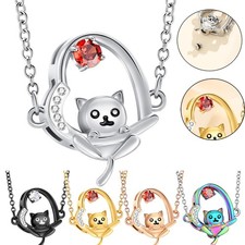 Cat Ash Necklace Urn Necklace for Ashes Cremation Necklace Memorial Keepsake Urn
