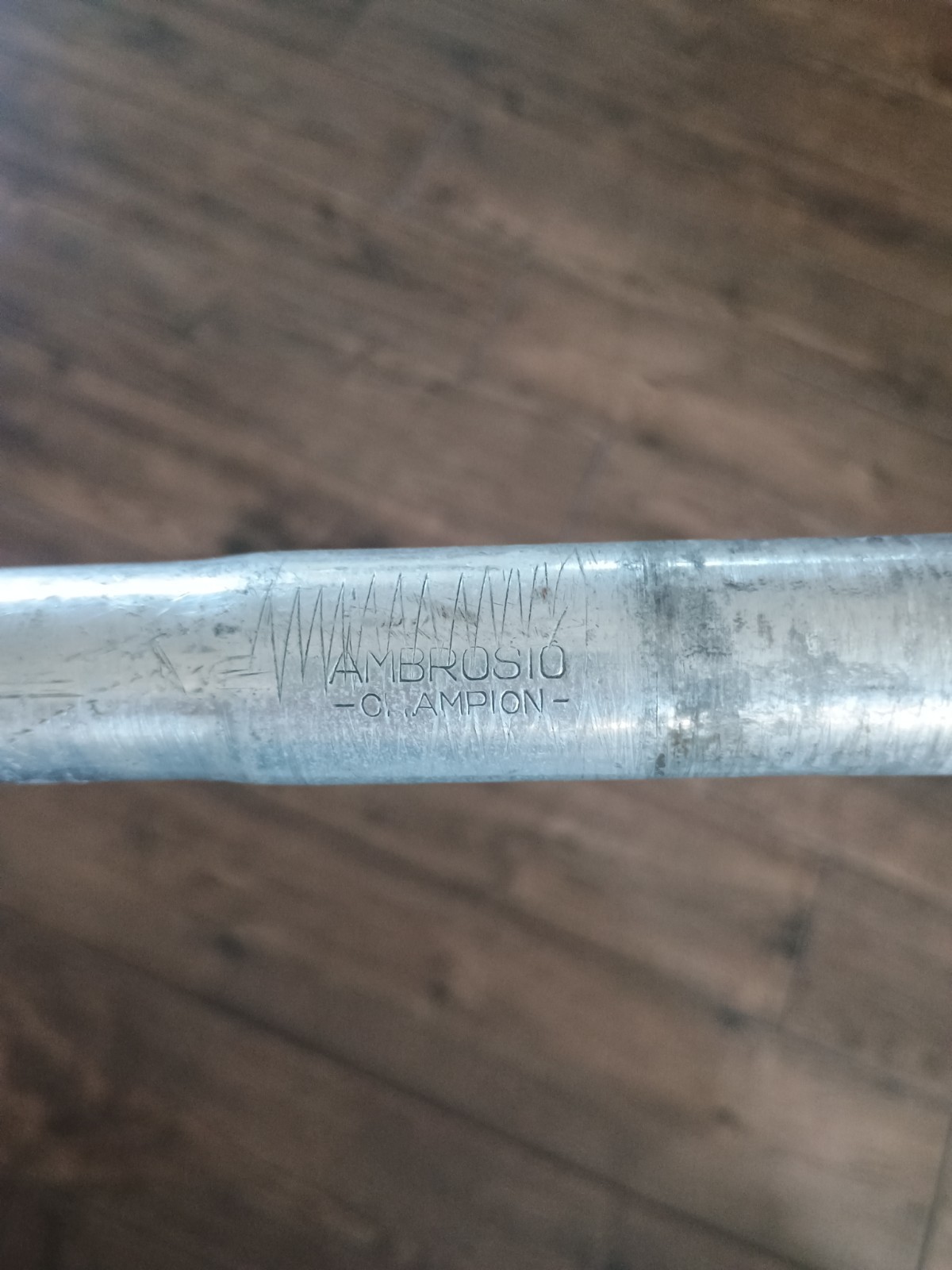 1950/60s Vintage Ambrosio Champion Piega Manubrio Handlebar 38cm Legnano Bianchi