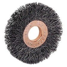 Copper Center&trade; Wire Wheel, 3 in D x 5/8 in W, .008 in Steel Wire, 20,000 rpm