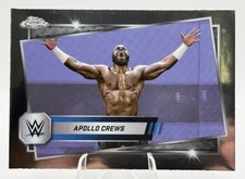 Apollo Crews #114 Smackdown 2025 Topps Chrome WWE