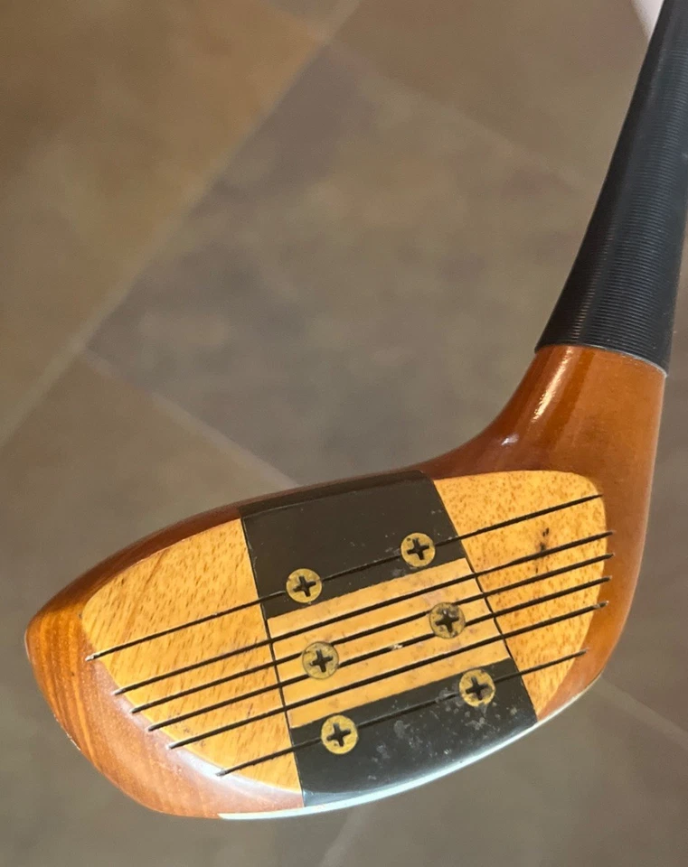 Cleveland Clásico Endurecido al Aceite Ben Crenshaw Modelo Driver Caqui Acero S400 Derecha Foto 2 de 4