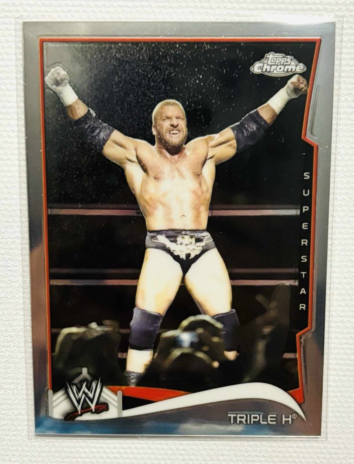 Triple H Topps Chrome 2014 HHH Wrestling Card #51