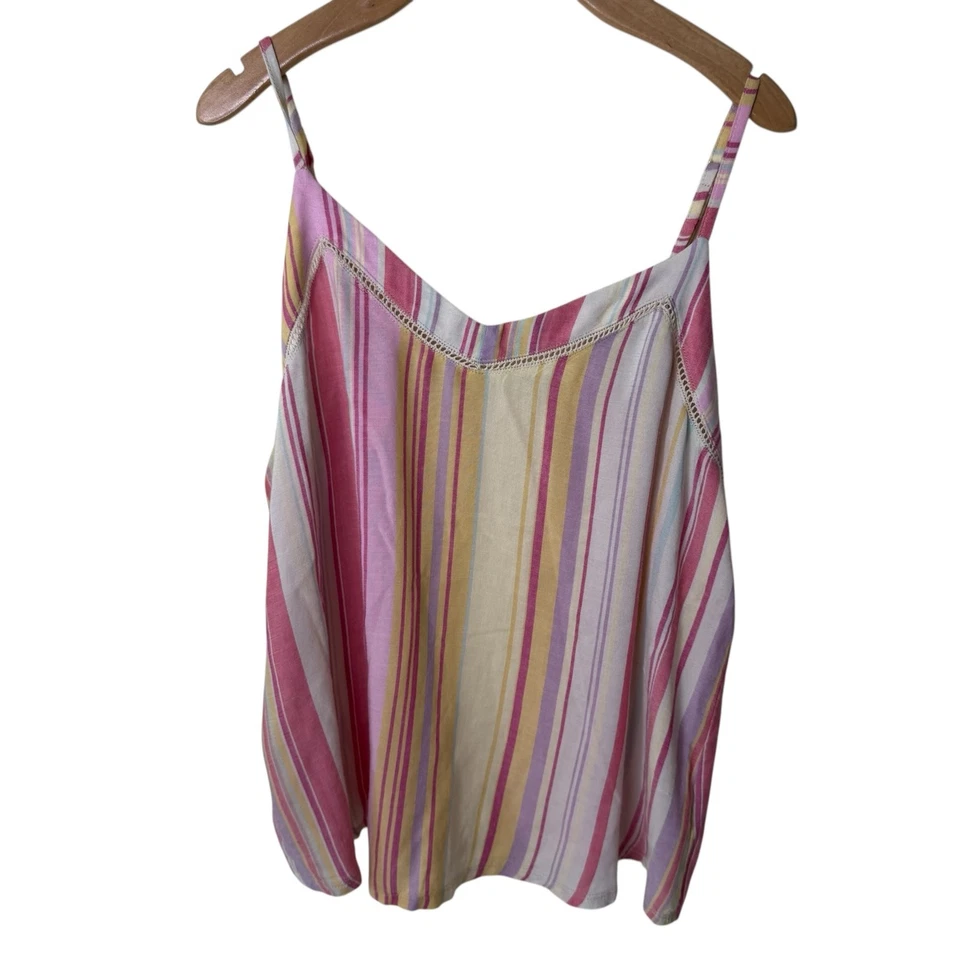 PJ SALVAGE Juego de 2 Camisola Pijama Tanques Limones y Rayas Grandes Nuevo con Etiquetas Foto 4 de 4