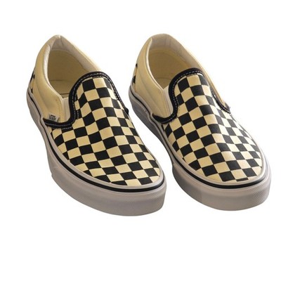 SIZE 5.0/5.5 Men  MISMATCHED VANS Asher Checkerboard Slip On Sneakers Wo 6.5/7.0