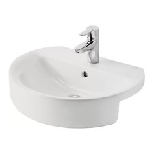 Image of Ideal Standard Concept Sphere Semi-Countertop Basin 550mm Wide 1 Tap Hole