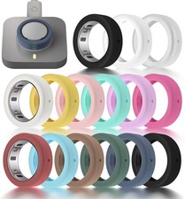 15 Pack Ring Cover Compatible with Oura Ring 4 Gen 4/4 Ceramic/Gen 3, Ultra-Thin