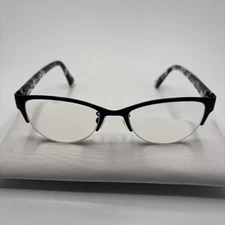COACH HC 5078 9254 SATIN BLACK CRYSTAL 50-18-135 FLEX HINGE EYEGLASSES #C89