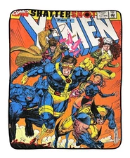 Marvel X-Men 90'S Shattershot Fleece Throw Blanket