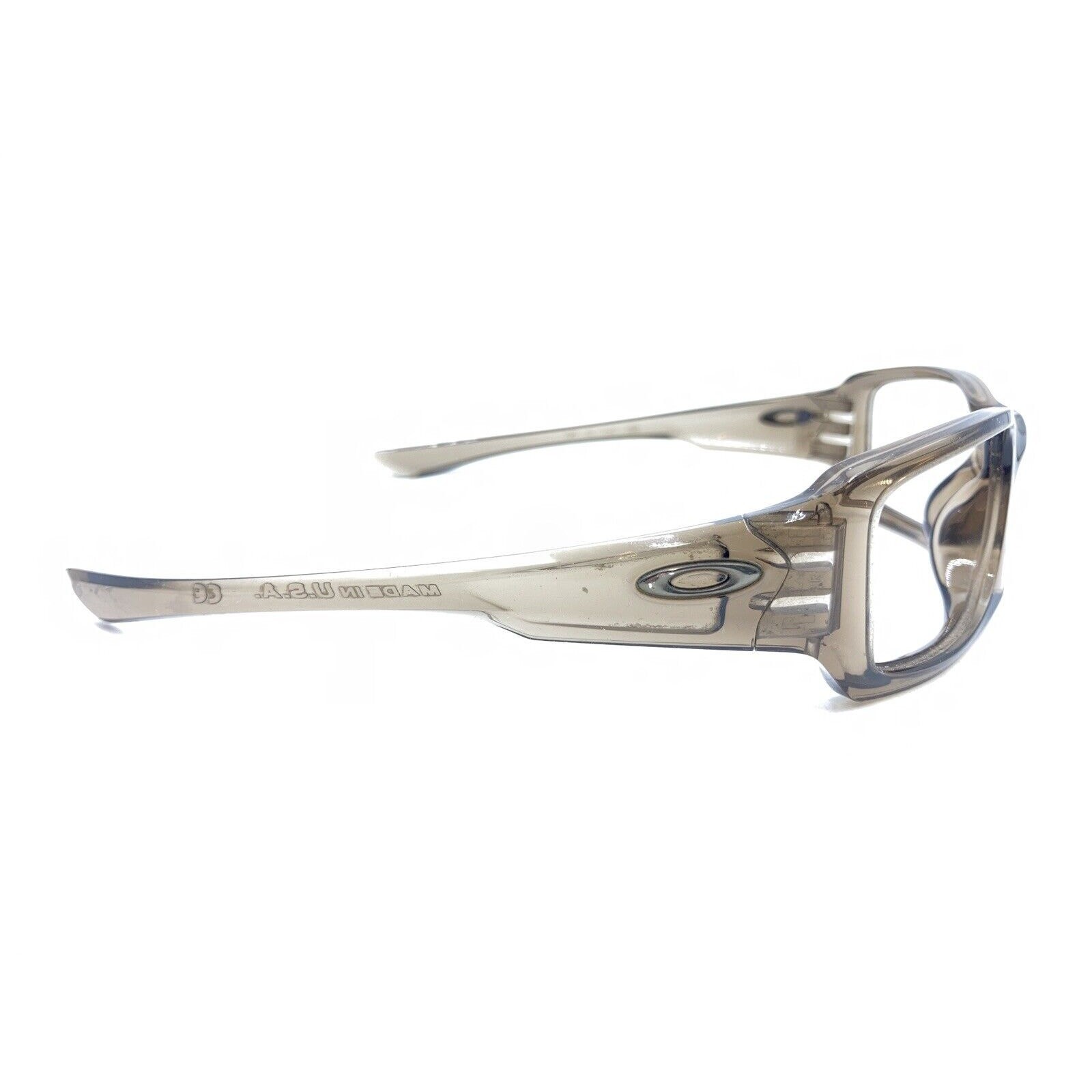 Oakley Five Translucent Brown Wrap Sunglasses Fra… - image 4