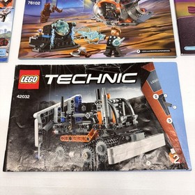 Lego CITY, Ninjago, Marvel, etc Building Instruction Manual Booklets (10 total)