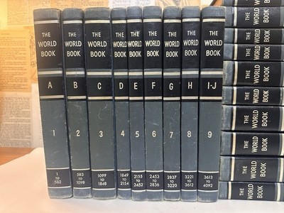 The World Book Encyclopedia 20 Volume Set - Copyright 1955 | eBay