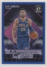 2018-19 Panini Donruss Optic Express Lane Blue Prizm 20/85 Ben Simmons #3 fm0
