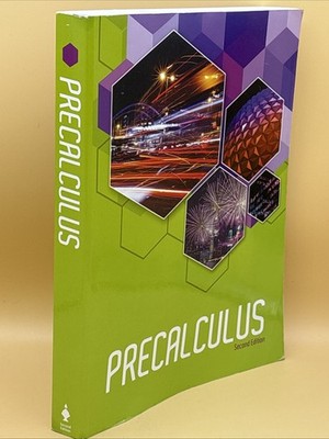 Precalculus Second Edition BJU Press 2020 Paperback Textbook