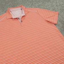 Tommy Bahama Shirt Mens Medium Short Sleeve Polo Performance Islandzone UPF 30