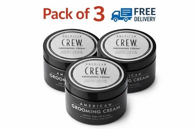 American Crew Grooming Cream Pack of 3 High Hold High Shine Free Delivery