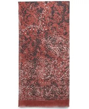 Steve Madden Bandanna Square Scarf, Henna, One Size
