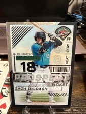 2024 Panini Prospect Edition Black Velocity Prizm /39 Zach DeLoach #171 05zk