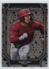 2024 Upper Deck Goodwin Champions Platinum Rainbow Terrazzo /249 Tommy Troy z6b