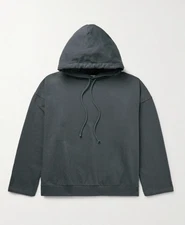 NWOT THE ROW Men's Cotton Stanley Hoodie in Pond, Size Medium - MKPR $1350
