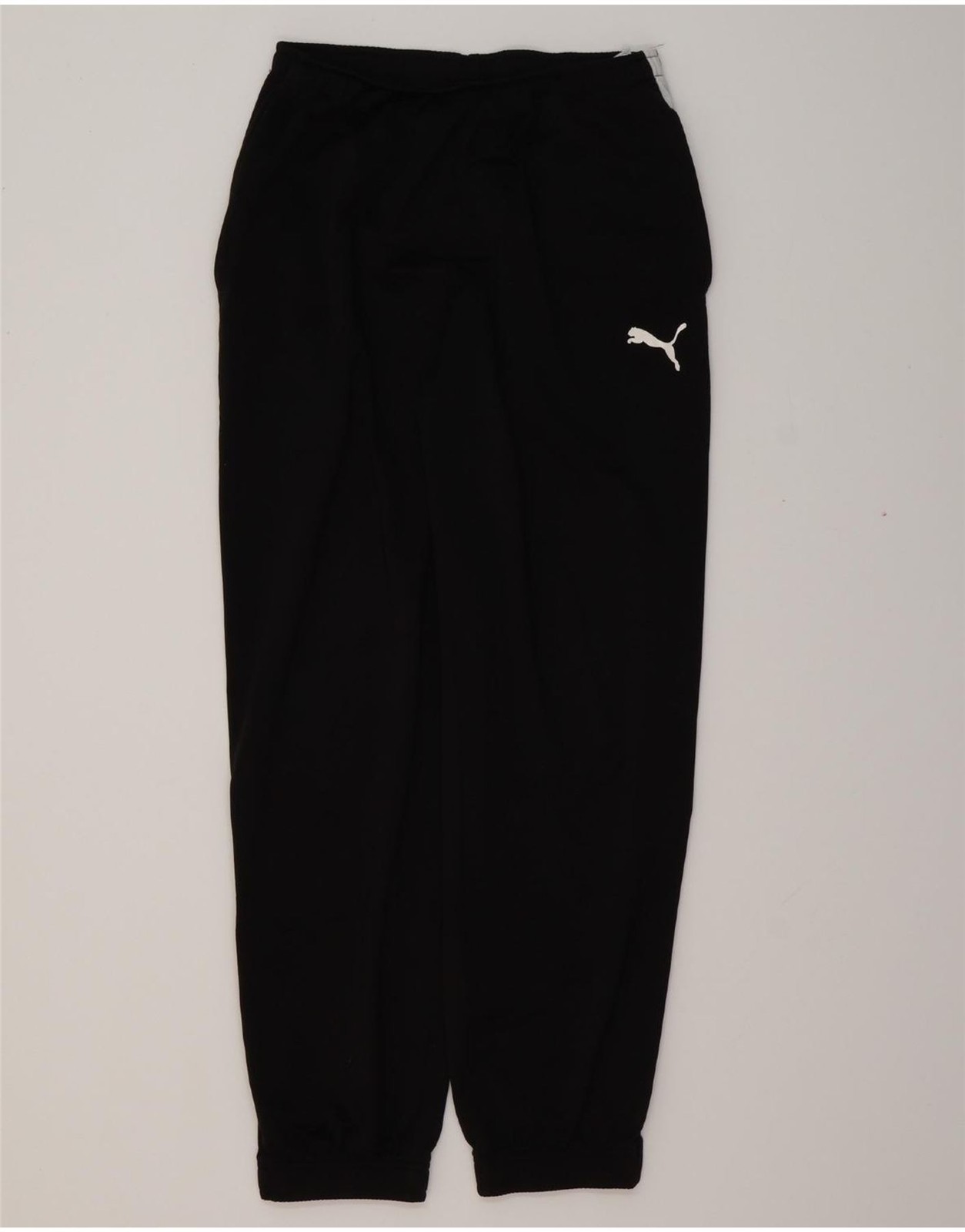 PUMA Mens Tracksuit Trousers Joggers Medium  Black Polyester DH16