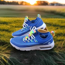 Payless Airwalk Women's Size 12 Sneakers Blue Walking Casual Colorful 