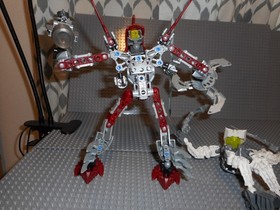 Genuine LEGO Bionicle: Mistika TOA TAHU Set 8689 Complete + 8945 Solek