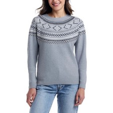 Weatherproof Vintage Womens M Sweater Blue No...