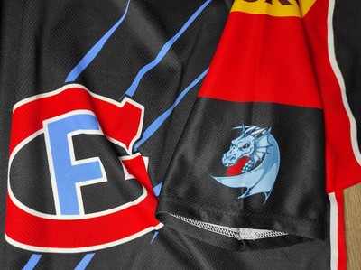 Maillot De Hockey HC Fribourg-Gottéron ICE #15 Aubin - Taille M - Occasion Très Bon état