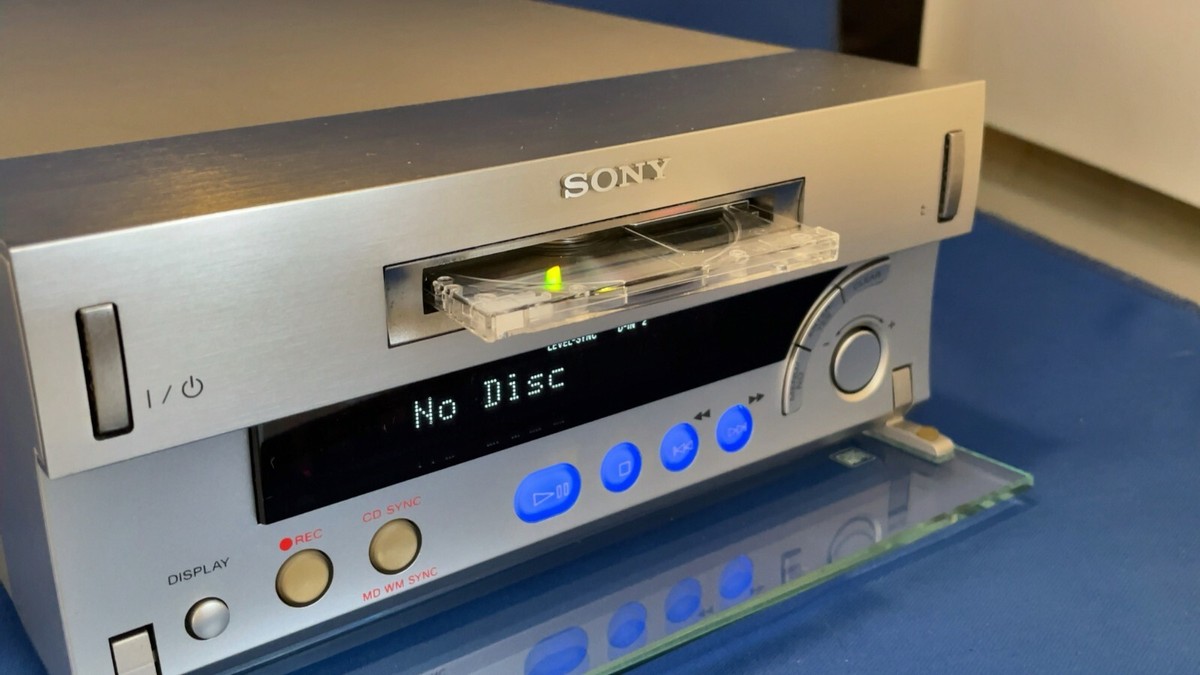 SONY MDS-SD1 MD Minidisc Recorder Deck Player Hi-Fi Audio