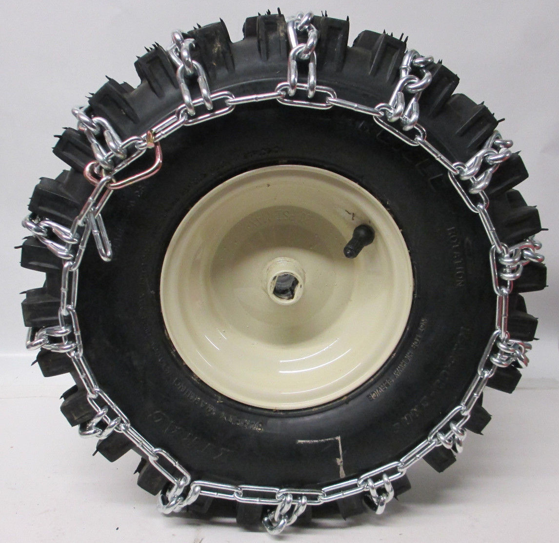 15 x 5.00 6 DEEP LUG TIRE CHAINS FOR SNOW BLOWER PEERLESS CHAINS