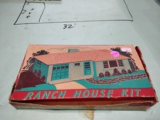 Plasticville, USA RH-1 Ranch House Kit; New OLD STOCK, R208 R212