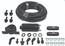 Fitech 50001 Inline Frame Mount Efi Fuel Injection Electric Fuel Pump Kit 255lph