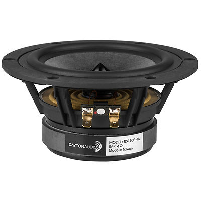 Dayton Audio RS150P-4A 6'' Reference Paper Woofer 4 Ohm