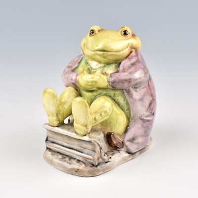 Beswick Beatrix Potter Figur - Mr Jackson BP-3a (Green Toad)