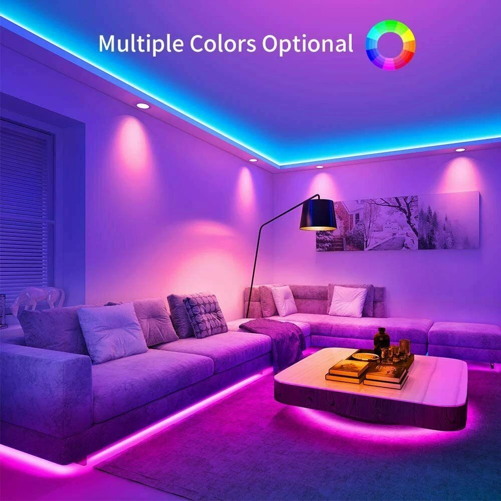 5050 RGB led light Strip Led Tape Lights Color Changing for room waterproof