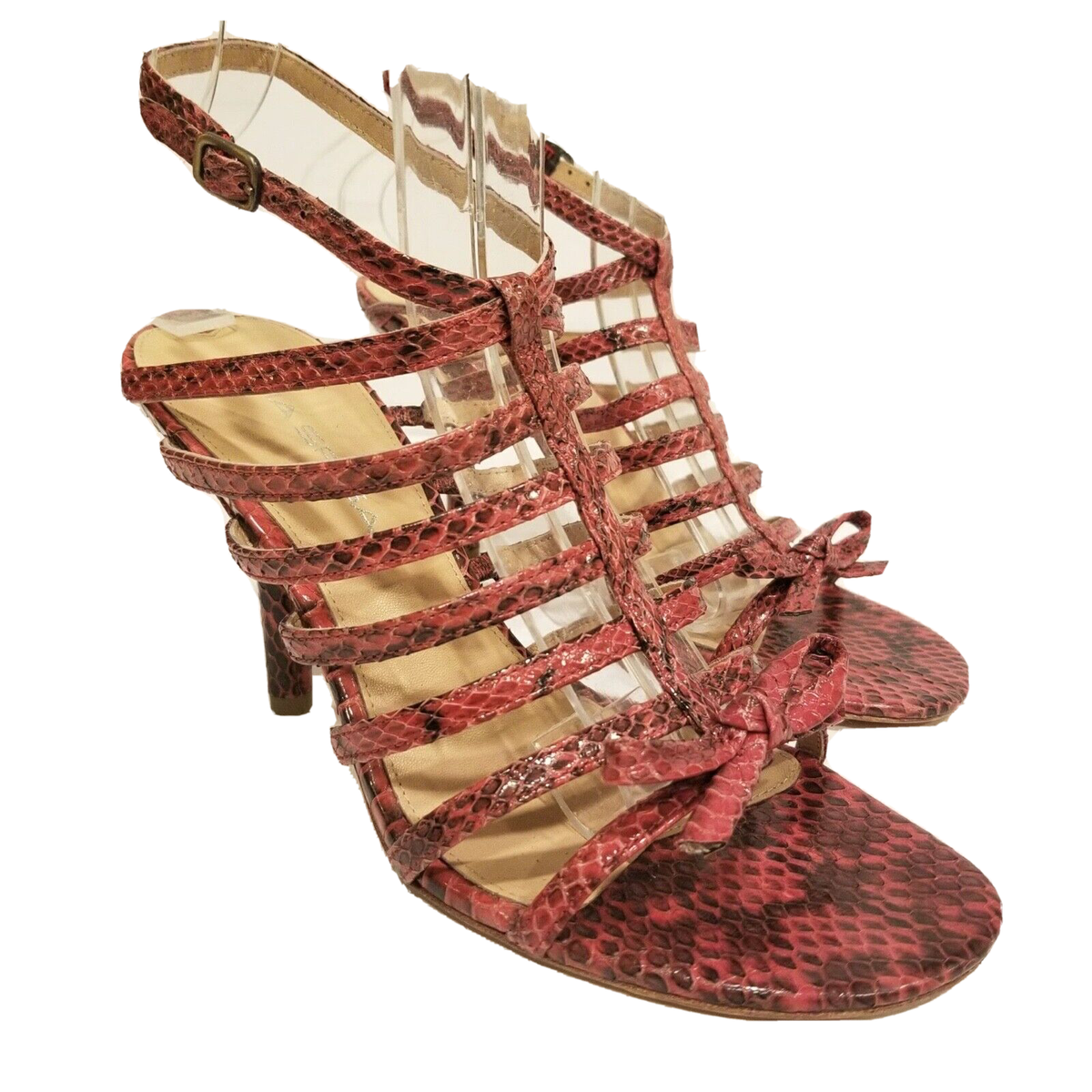 red and black dress sandals Amazon.com | Bapolee Women's Black and Red Stiletto Sandals Platform Heels Crisscross Open Toe Dress Shoes for Weddings with Back Zip