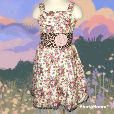 floral summer dress Sofie Floral Patchwork Mini Dress