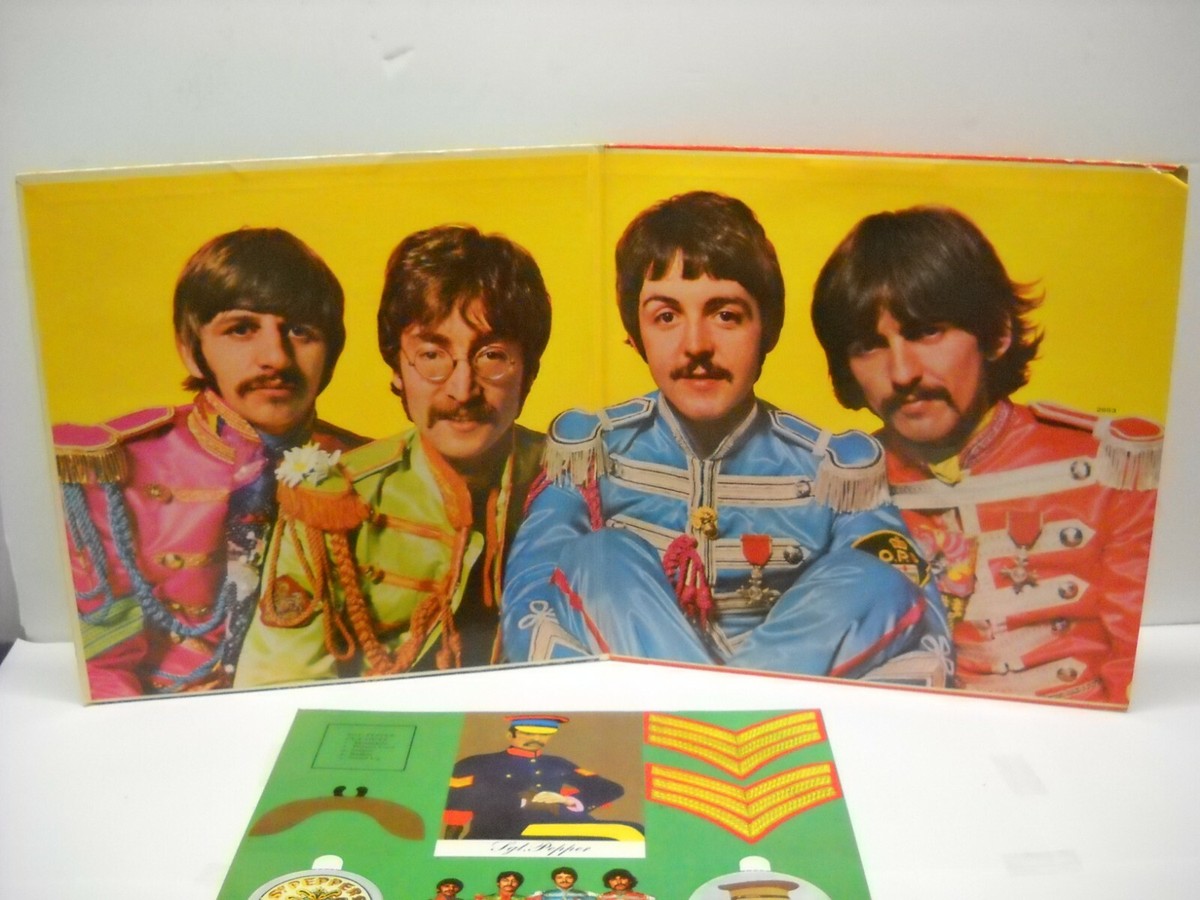 【美品】Beatles レコード LP SGT. PEPPER'S The Beatles ‎– Sgt. Pepper's Lonely Hearts Club Band (LP