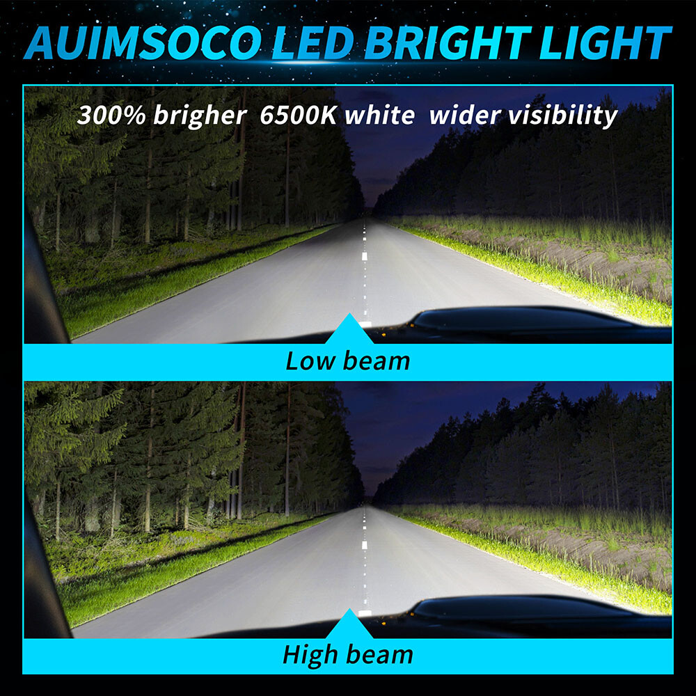 For Acura NSX 1991-1994 - 6x LED Headlight High Low Fog Light Kit 6500K 60000LM