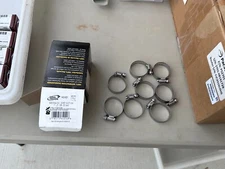 Ideal Tridon 6424051 SAE Size 24 SS Hose Clamp (Lot of 8)